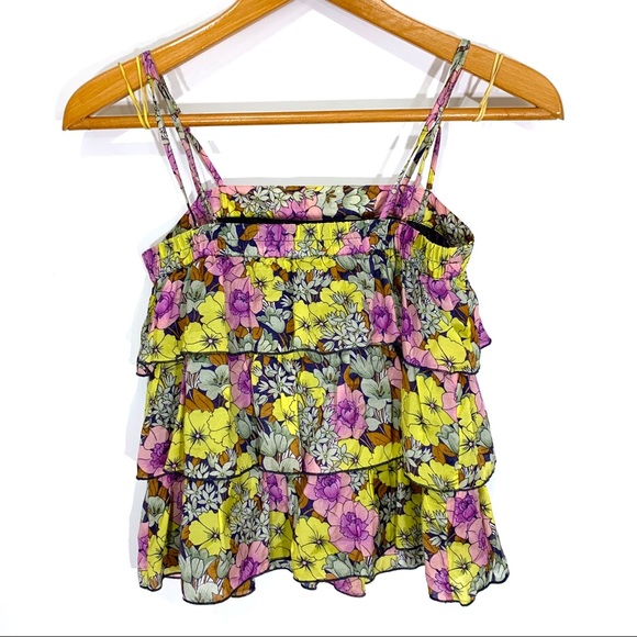 Liefnotes “Petunia” Tiered Camisole Blouse - Picture 2 of 6